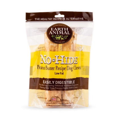 Earth Animal No Hide Recipe Dog Chews 2 Chews Per Pack - All Flavours & Sizes