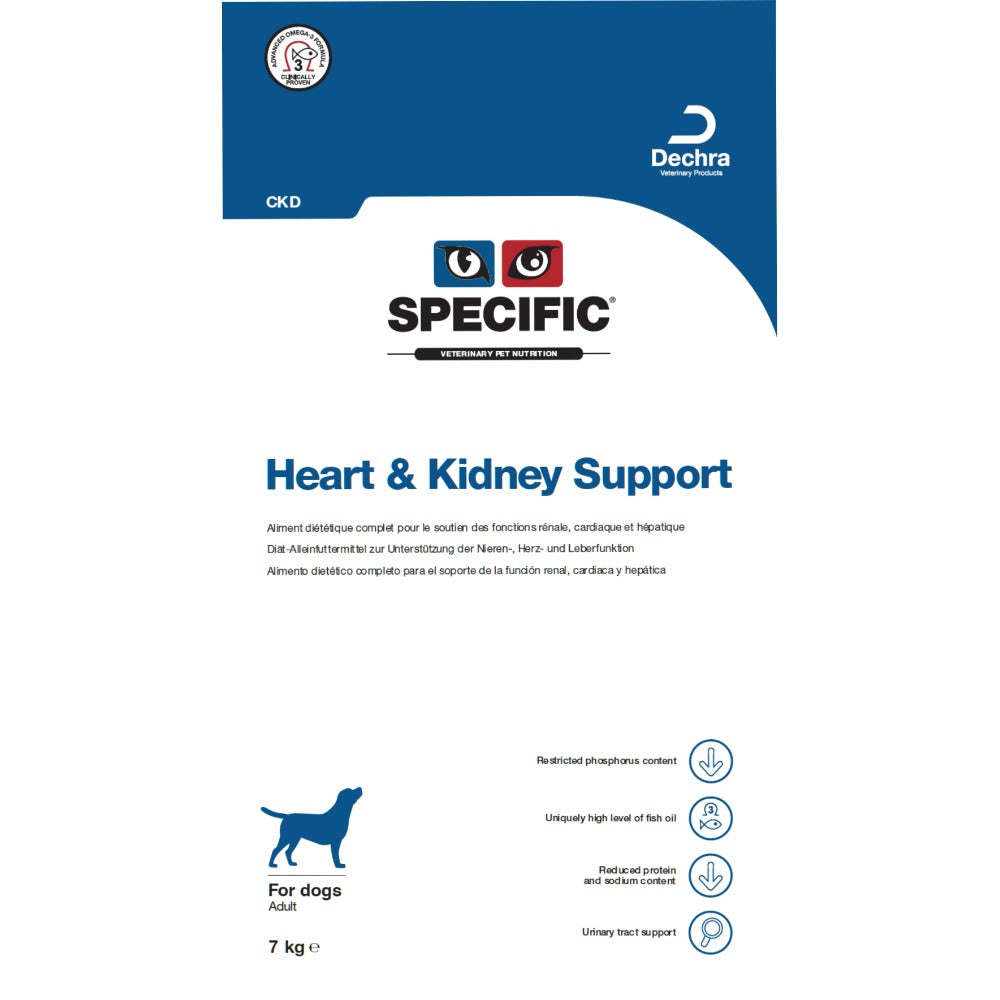 Dechra SPECIFIC™ CKD Heart & Kidney Support Dry Dog Food